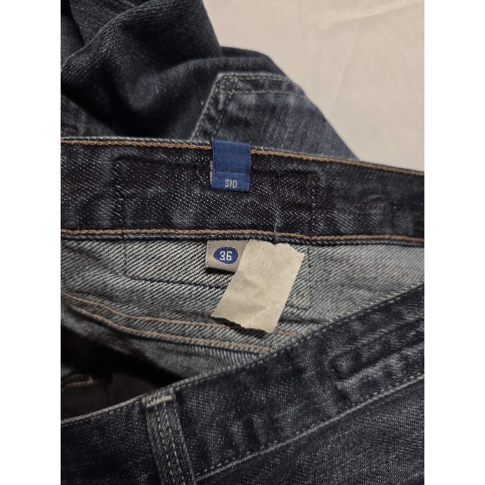 Citizens Of Humanity Jeans Mens 36x31 Blue Sid Straight Stretch Denim Made USA - Picture 7 of 10